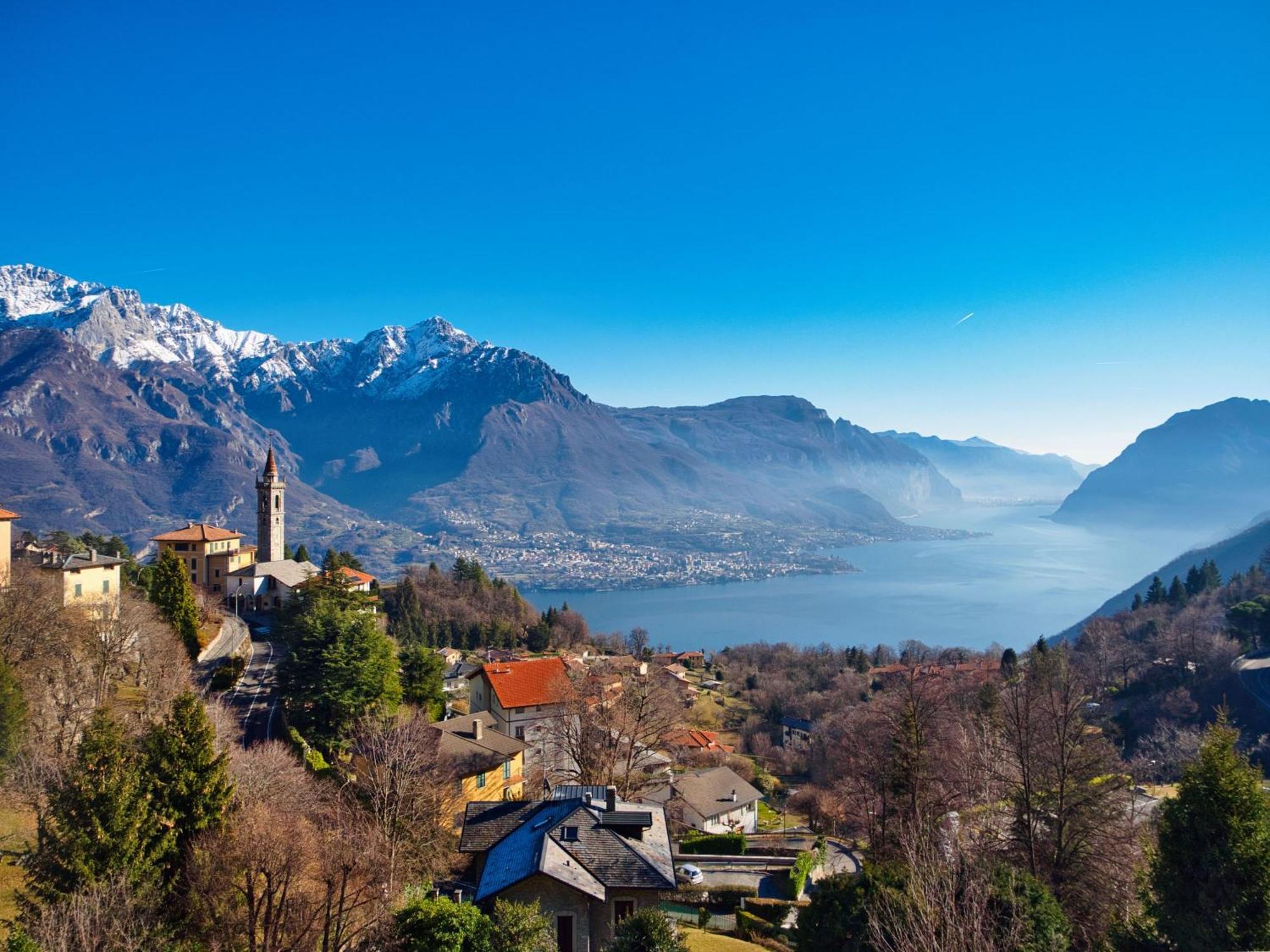Panoramic Lakeview House Bellagio Civenna Esterno foto