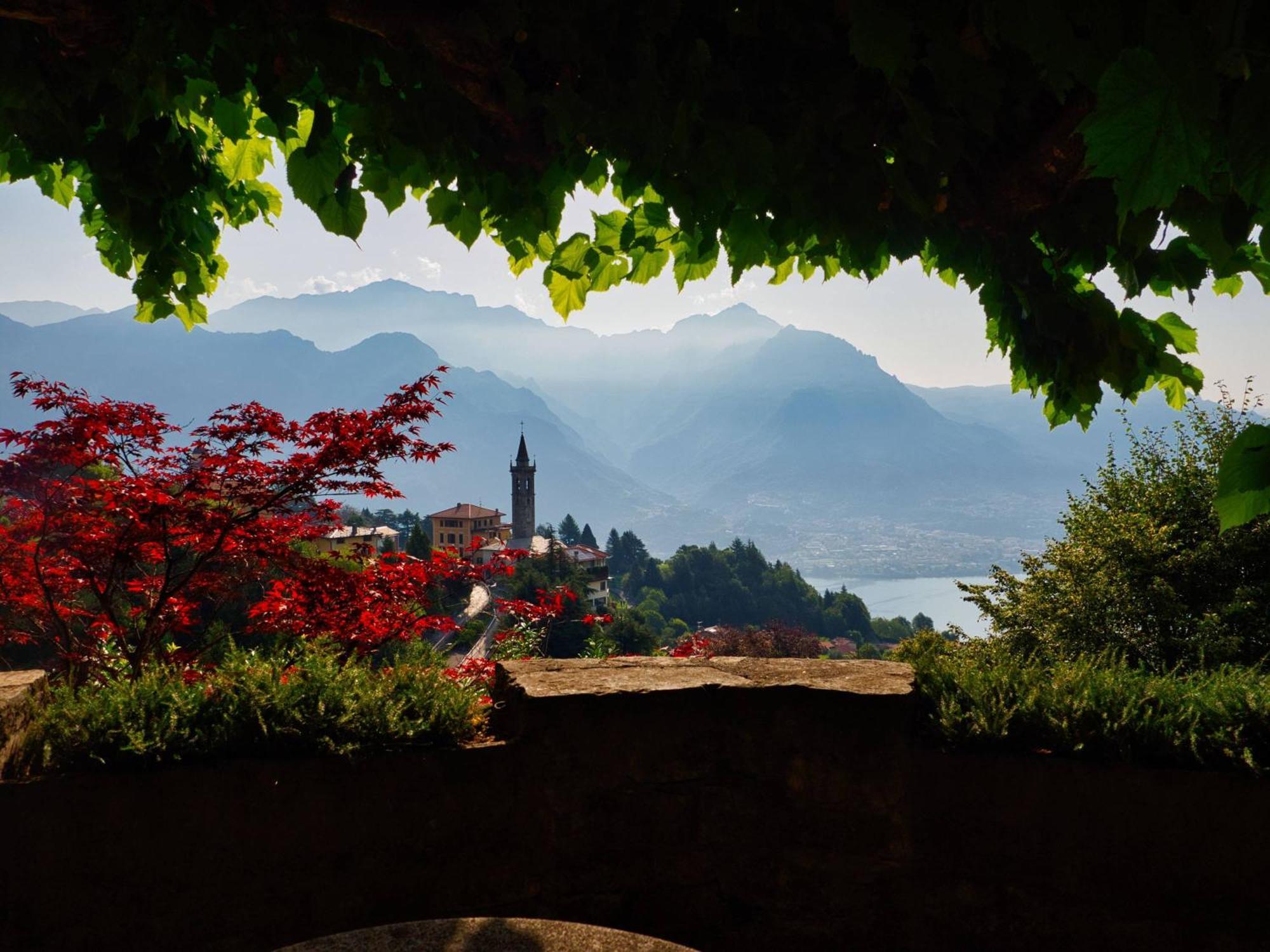 Panoramic Lakeview House Bellagio Civenna Esterno foto