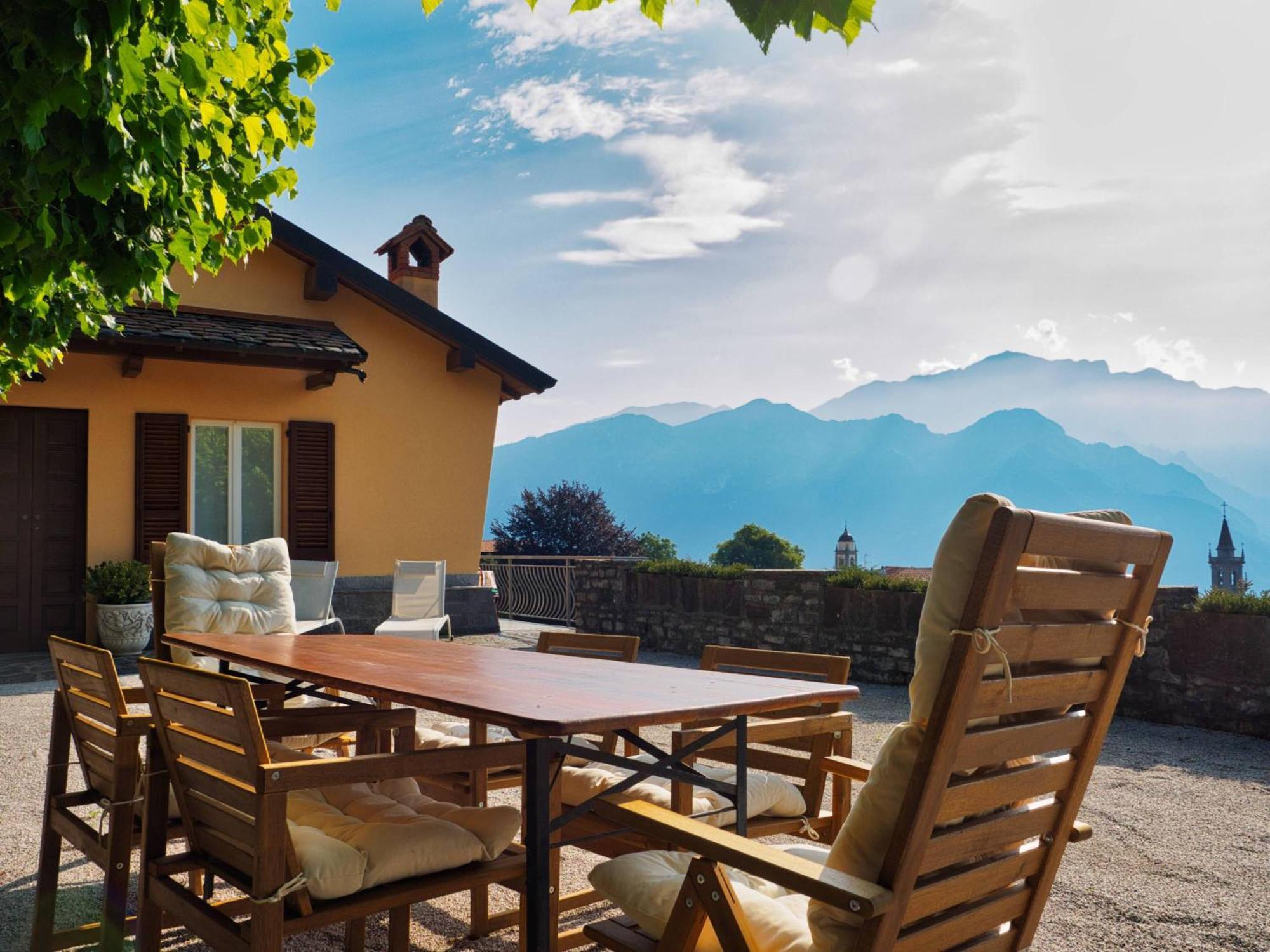 Panoramic Lakeview House Bellagio Civenna Esterno foto